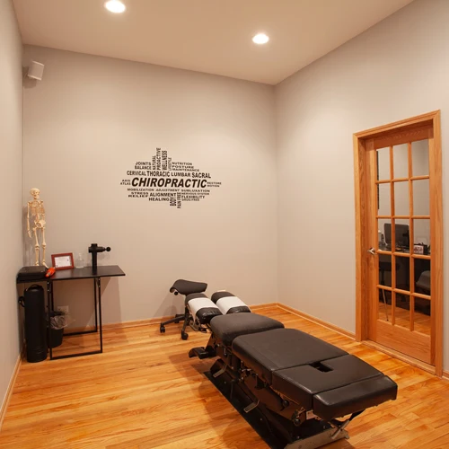 Chiropractic Roscoe Village Chicago IL Adjustment Room